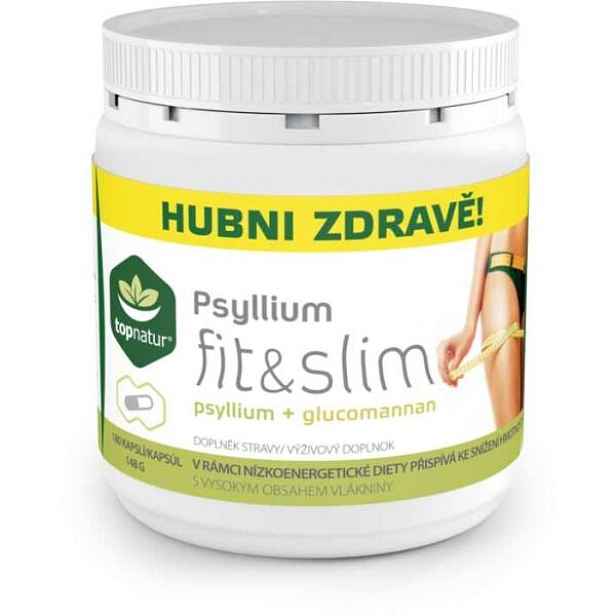 TOPNATUR PSYLLIUM FIT SLIM 180 KAPSLÍ Doplněk stravy