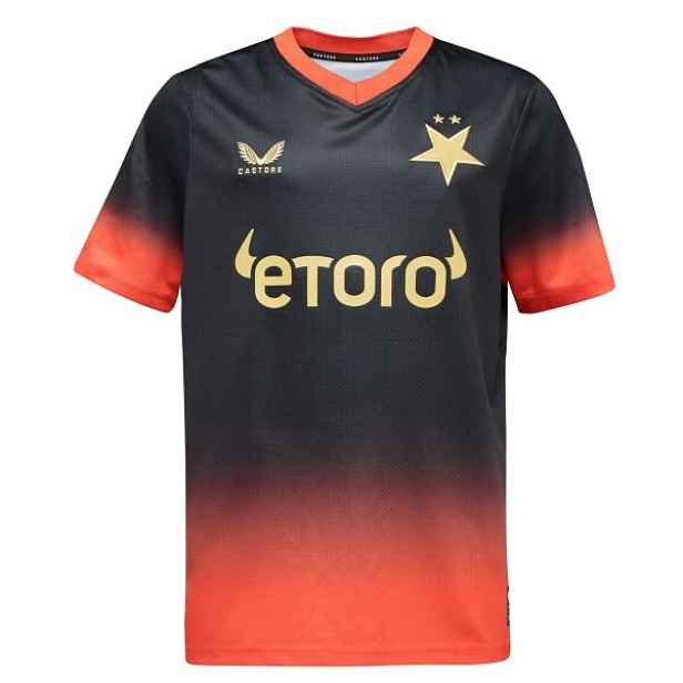 CASTORE SK SLAVIA PRAGUE AWAY SS SHIRT JR Dětský fotbalový dres