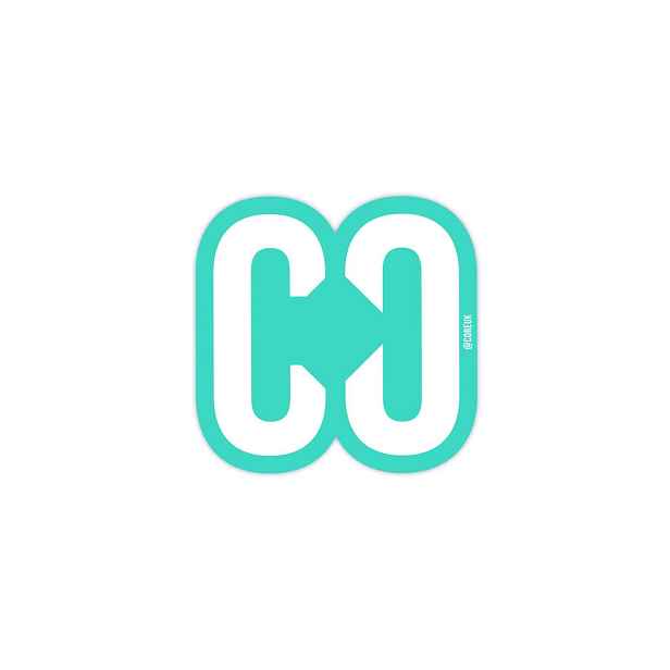 CORE - Icon Scooter Sticker Teal - Samolepka