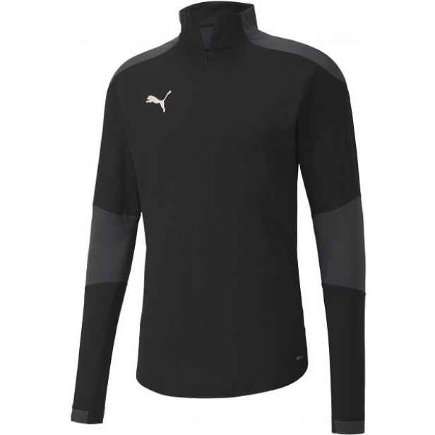 Puma TEAM FINAL 21 TRAINING 14 ZIP TOP TEE Pánské tréninkové triko