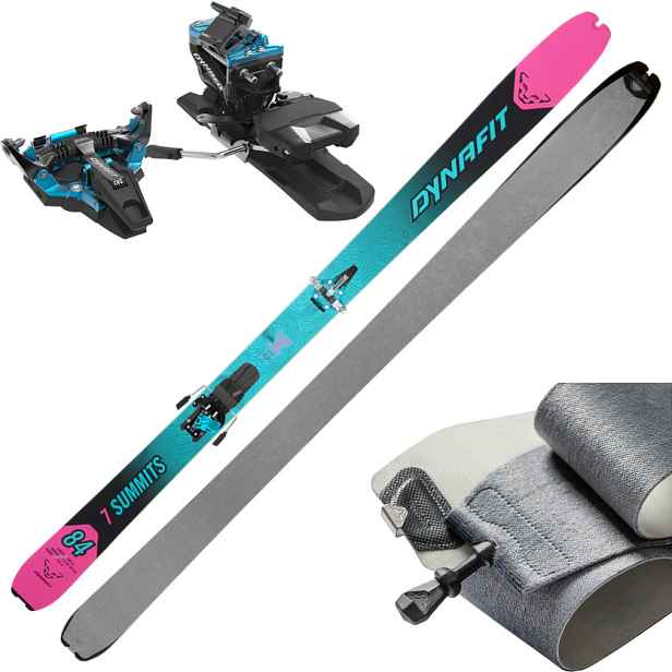 Set Dynafit Seven Summits W Plus Ski flamingo/reef Barva: , Délka: 166 cm