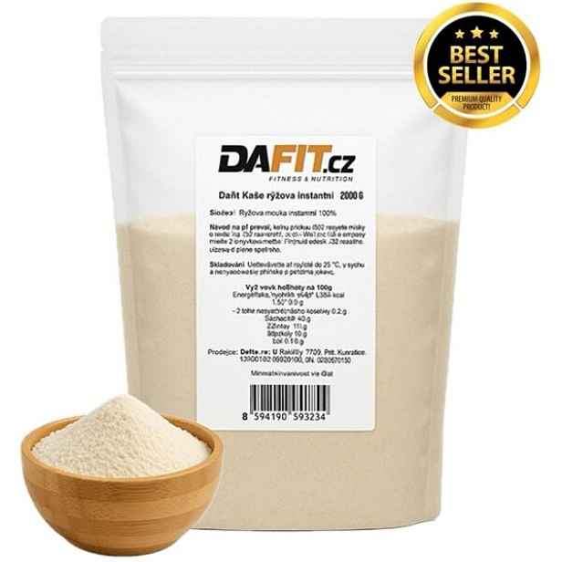 DAFIT INSTANTNÍ RÝŽOVÁ KAŠE 2 KG Instantní kaše