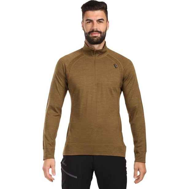 KILPI JAGER Pánské merino triko s dlouhým rukávem