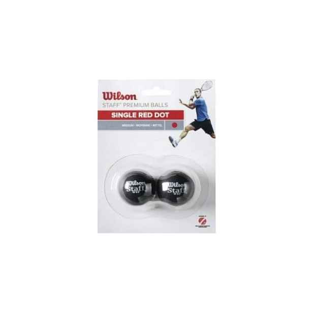 Wilson STAFF SQUASH 2 BALL DOT Squashový míček