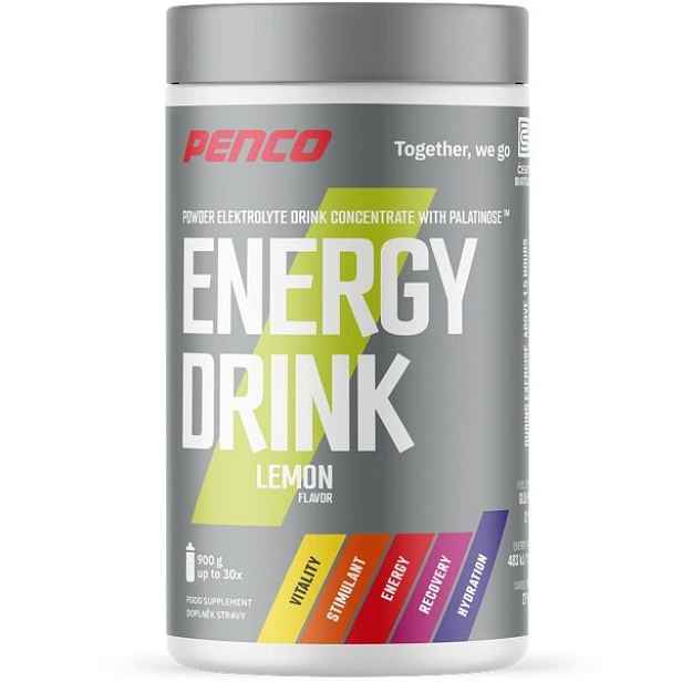 Penco ENERGY DRINK 900 G CITRON Iontový nápoj , G