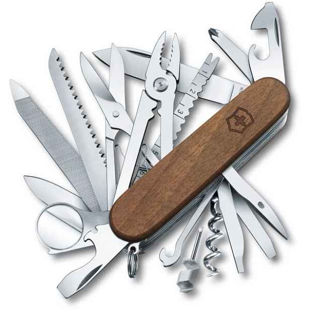 VICTORINOX SWISS CHAMP WOOD Kapesní nůž