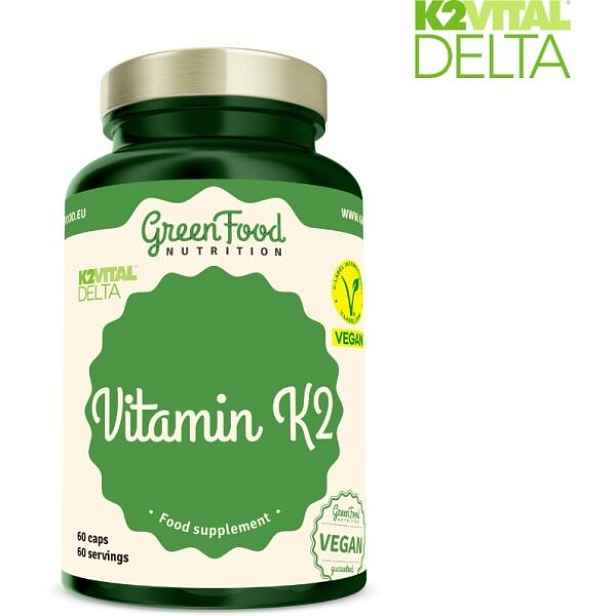 GREENFOOD VITAMIN K2VITAL® DELTA 60CPS Vitamíny
