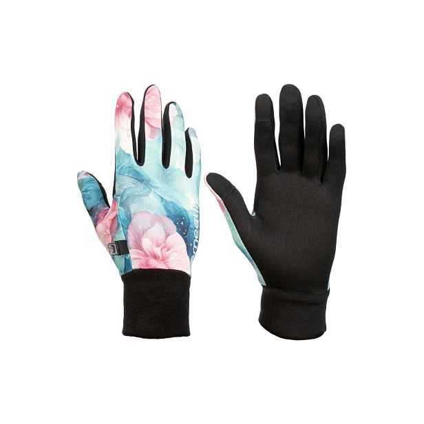 Meatfly dámské rukavice Ladies Powerstretch Flowers