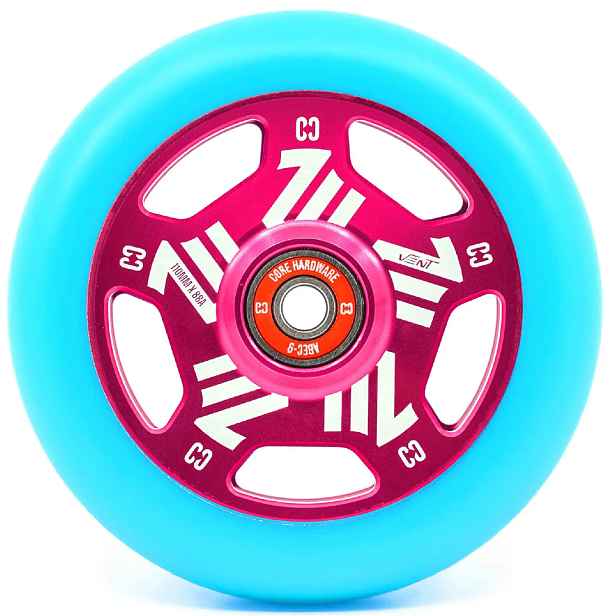 CORE - Vent Hollow 110mm Teal - kolečko na freestyle koloběžku