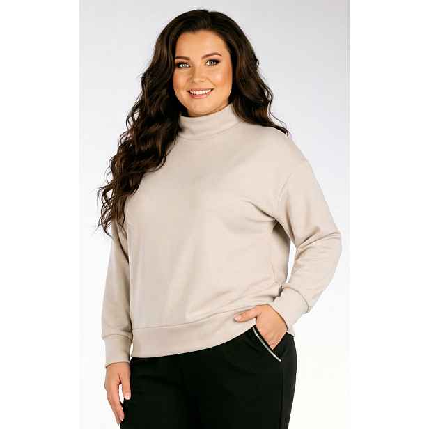 Dámská mikina pro plnoštíhlé plus size 7g003 litex xl