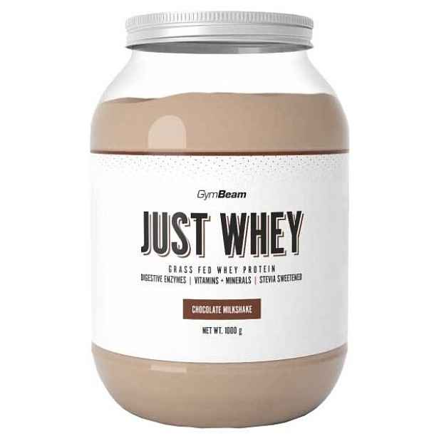 GymBeam PROTEIN JUST WHEY 1000 G ČOKOLÁDOVÝ MILKSHAKE Protein , KG