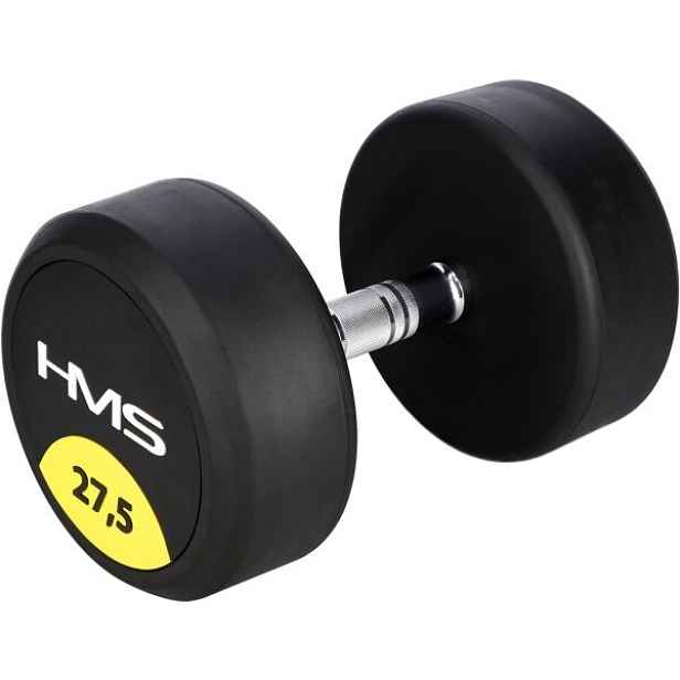 HMS HG PRO 27,5KG Pogumovaná jednoruční činka , KG