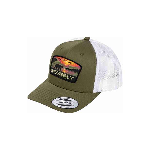 Meatfly kšiltovka MF View Trucker Alaska / Buck | Velikost One Size