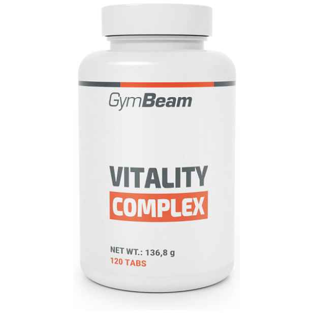 GymBeam MULTIVITAMIN VITALITY COMPLEX - 120 TAB Vitamín