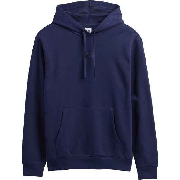 GAP V-FRCH TONAL MINI LOGO RELAXED PO HD Pánská mikina s kapucí