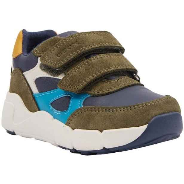 Geox B FLEXYPER MINI Chlapecká volnočasová obuv