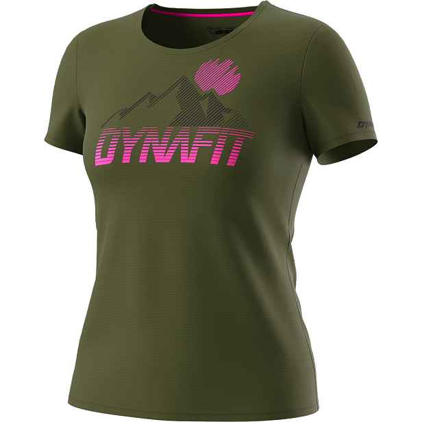 Triko Dynafit Transalper Graphic / W winter moss Barva: , Velikost: