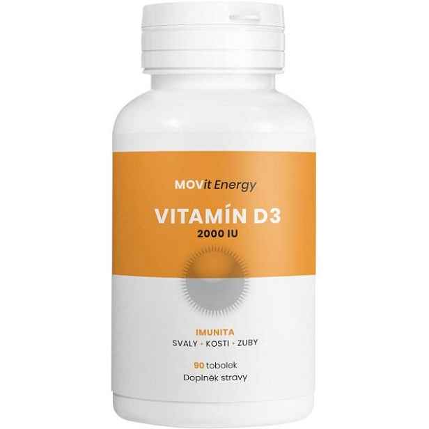 MOVIT ENERGY MOVIT VITAMIN D3 2000 I.U., 50 UCG 90 TOBOLEK Doplněk stravy