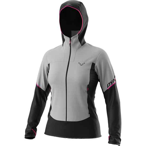Bunda Dynafit Traverse Alpha Hooded W alloy Barva: , Velikost: