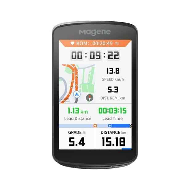 MAGENE C706 GPS CYKLOCOMPUTER GPS tachometr s dotykovým displejem