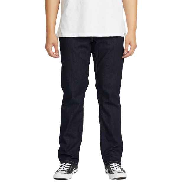 Volcom pánské rifle Solver Denim Rinse | x