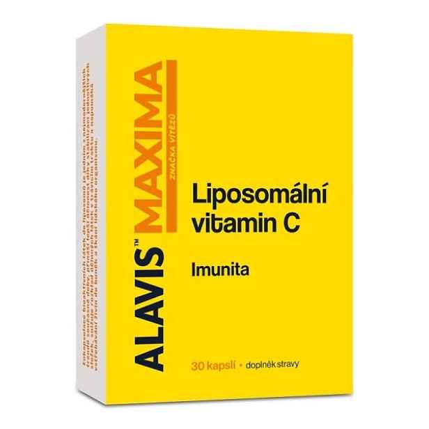 ALAVIS LIPOSOMÁLNÍ VITAMIN C 30 KAPSLÍ Liposomální vitamín C
