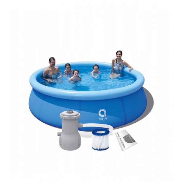 AVENLI POOL Samostavěcí bazén s filtračním čerpadlem 360 x 76 cm
