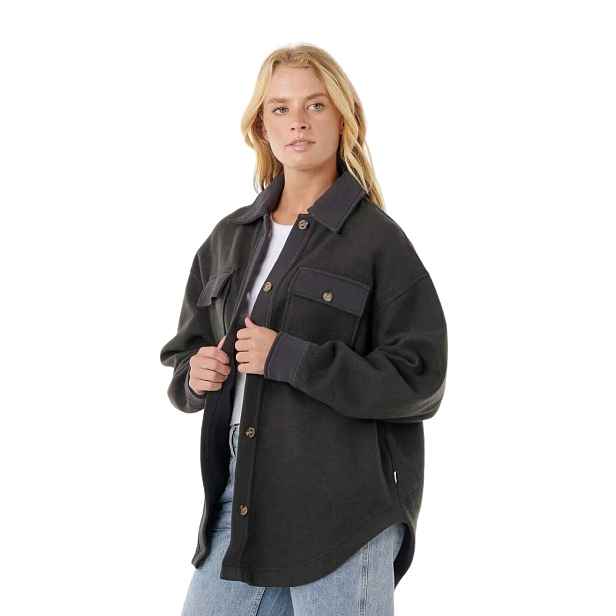 Rip curl dámská bunda High Tide Fleece Shacket Washed