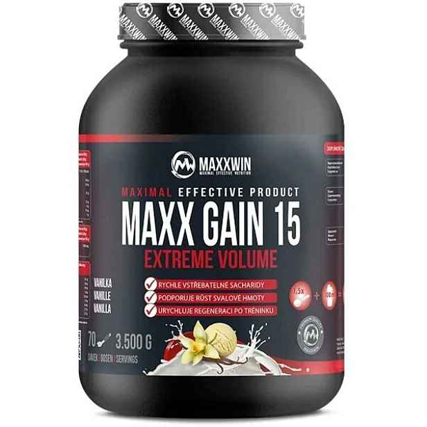 MAXXWIN MAXX GAIN 15 VANILKA 3.5 KG Gainer , KG