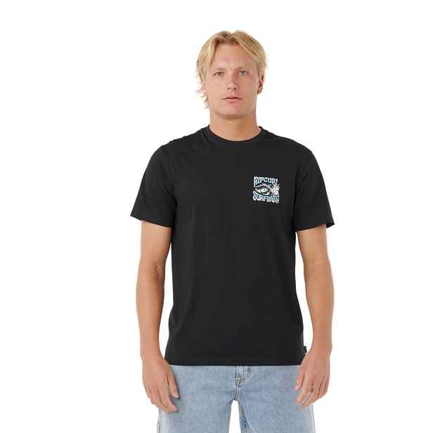 Rip curl pánské tričko Hazed & Tubed | 100% bavlna