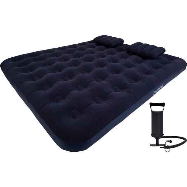 AVENLI MAT Nafukovací matrace KING SIZE pro 2 osoby se 2 polštáři, včetně pumpy