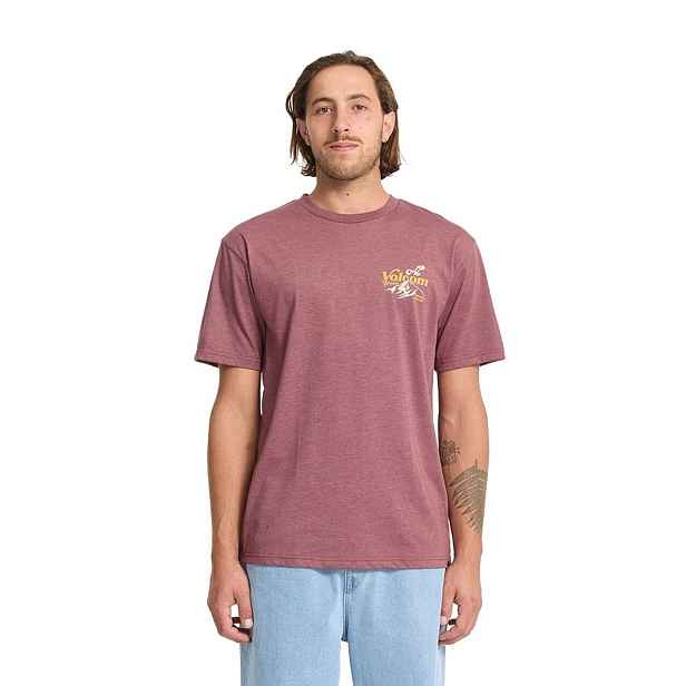 Volcom pánské tričko Back Country Merlot
