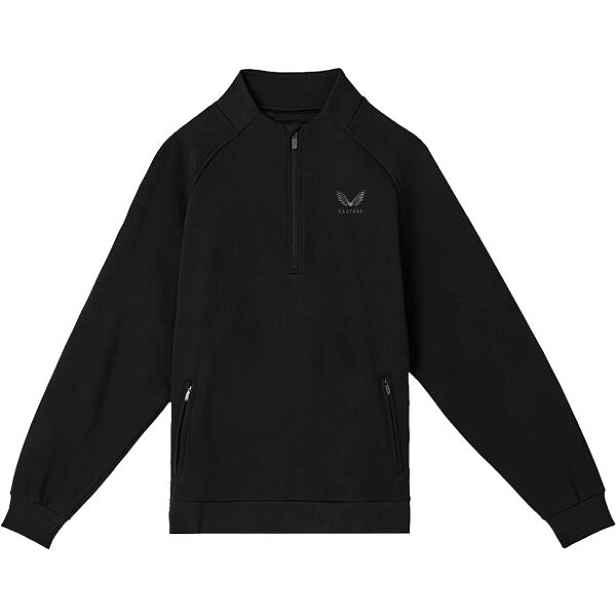 CASTORE COTTON FLEECE 1/4 ZIP SWEAT SHIRT Pánská mikina