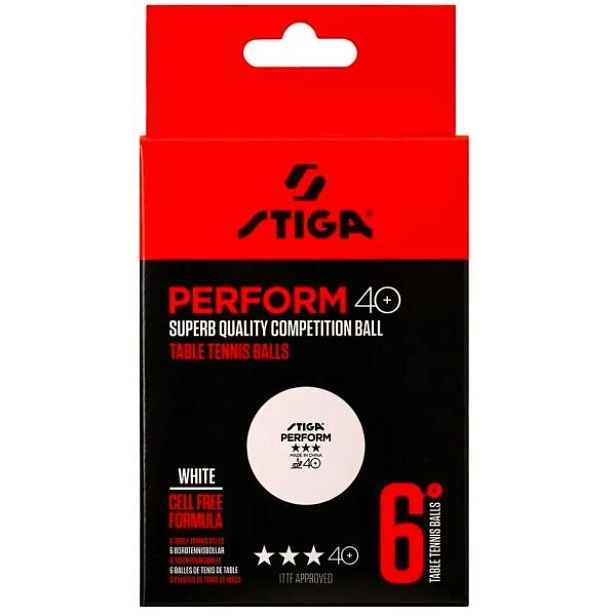 Stiga PERFORM 6-PACK Pingpongové míčky