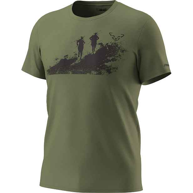 Triko Dynafit Graphic Cotton / TEE military /runners Barva: , Velikost: