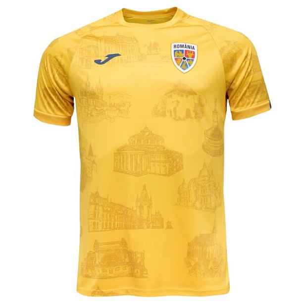 Joma FED. FUTBOL RUMANÍA PRE-GAME SHORT SLEEVE T-SHIRT Pánské sportovní triko