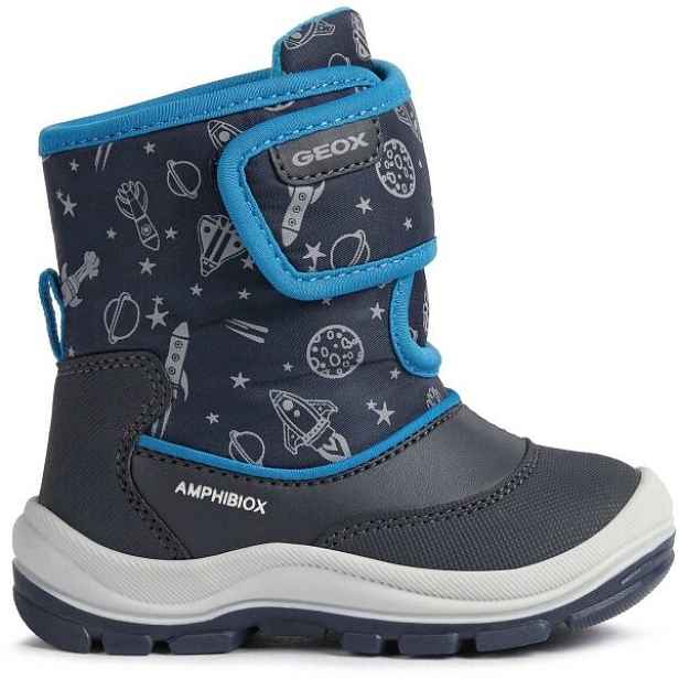 Geox B FLANFIL B.B ABX Dětské kotníkové boty