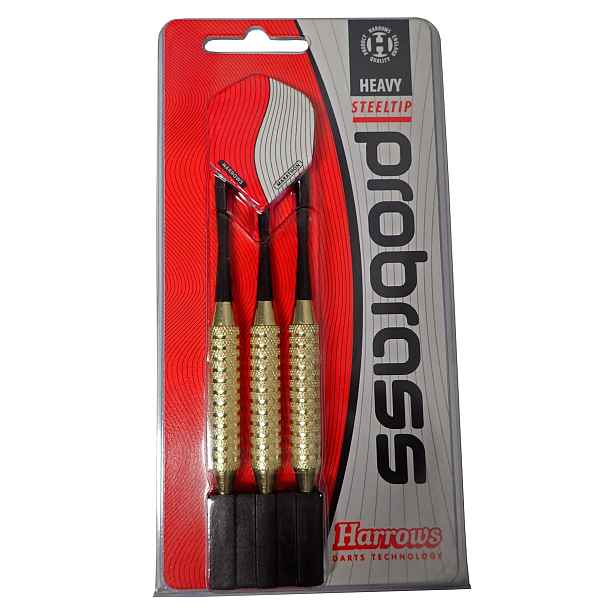 Šipky H.S. STEEL PRO BRASS HEAVY - těžké