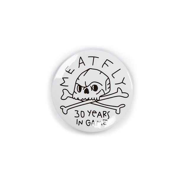 Meatfly odznak Anniversary Skull | Mnohobarevná | Velikost One Size