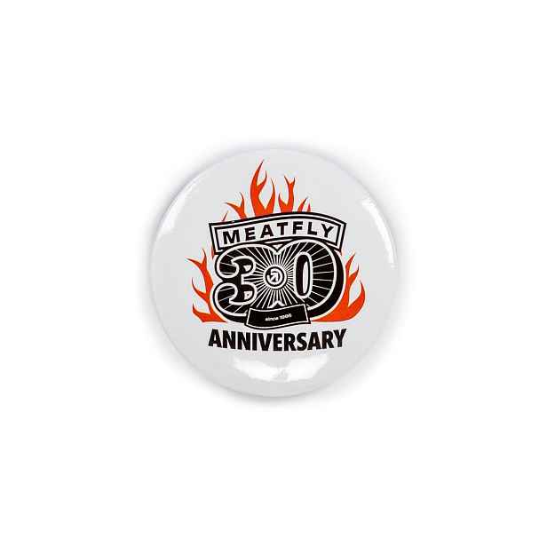 Meatfly odznak Anniversary Flame | Mnohobarevná | Velikost One Size