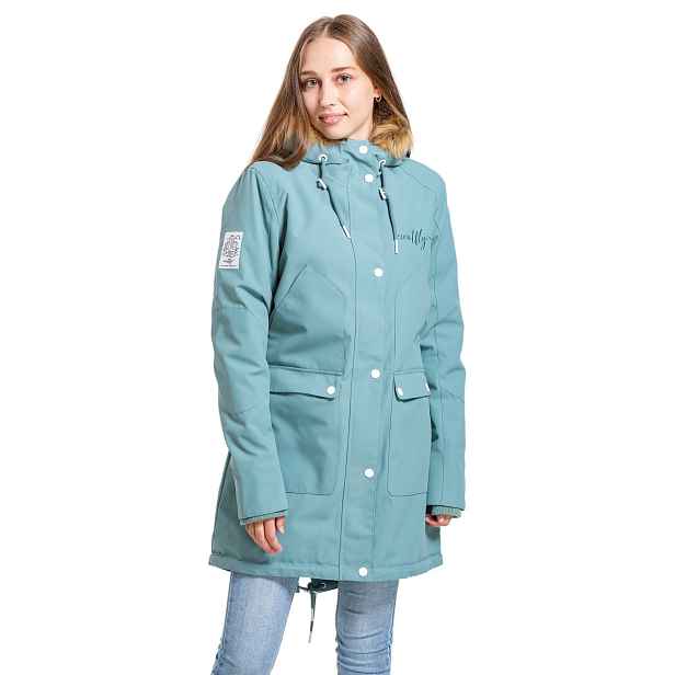 Meatfly dámská parka Amber Dusty Mint