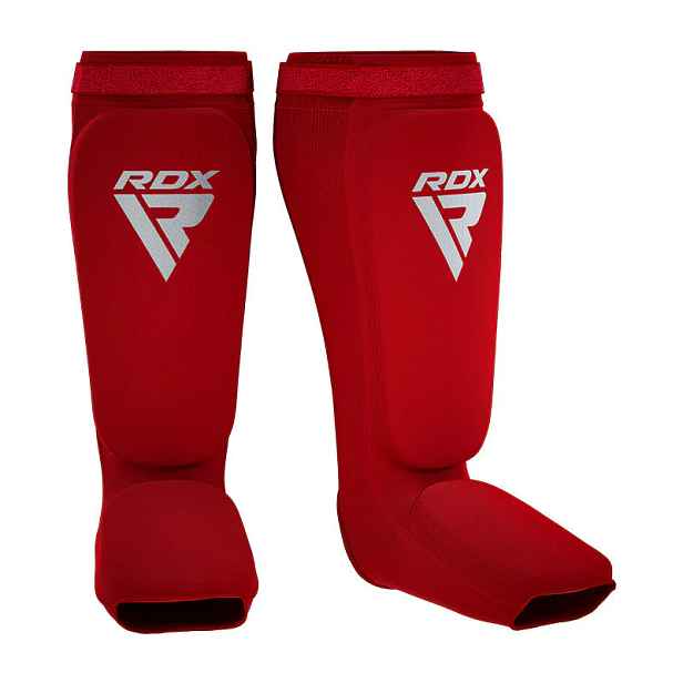 RDX Chrániče holení a nártů SIB HOSIERY SHIN INSTEP GUARD FOAM, červeno