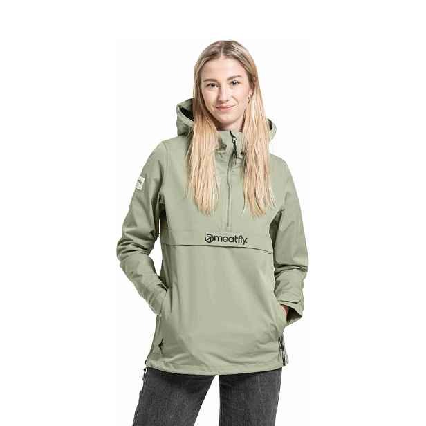 Meatfly dámská street bunda Kalle Olive / Logo