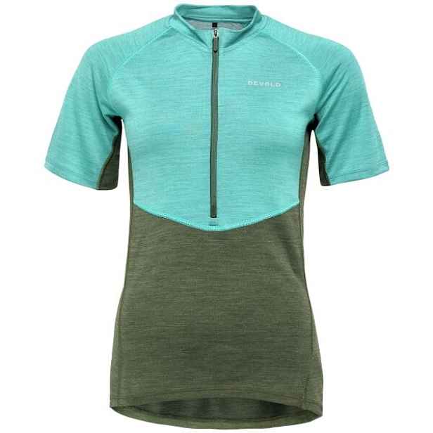 Devold STANDAL MERINO TEE ZIP NECK Dámské cyklistické triko