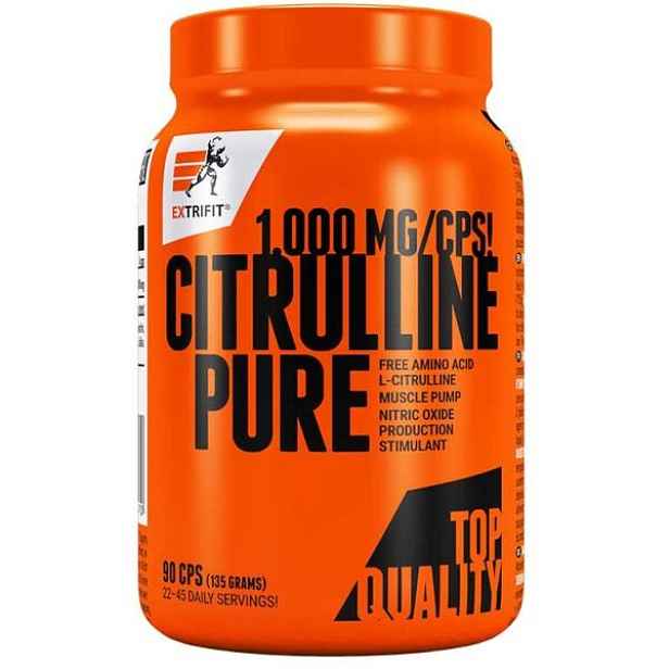 EXTRIFIT CITRULLINE PURE 1000 MG 90 CPS Aminokyseliny