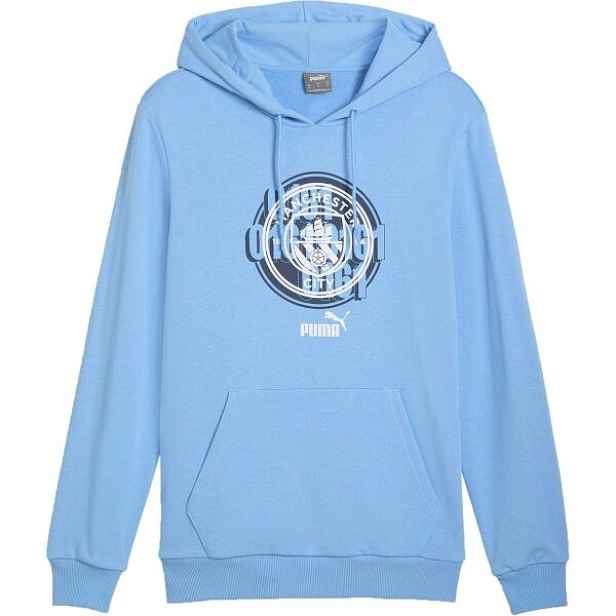 Puma MANCHESTER CITY FC FOTBAL CULTURE HOODIE Pánská mikina