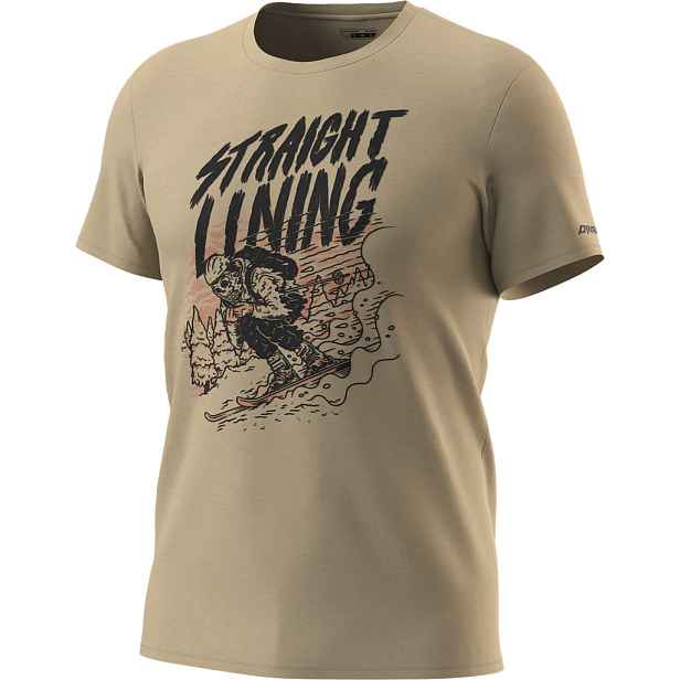 Triko Dynafit Artist Series Cotton rock /straight lining Barva: , Velikost: