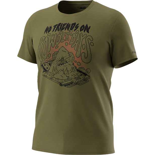 Triko Dynafit Artist Series Cotton capulet olive/no friends Barva: , Velikost: