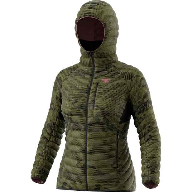 Bunda Dynafit Radical Down RDS Hooded W capulet olive/camo Barva: , Velikost: