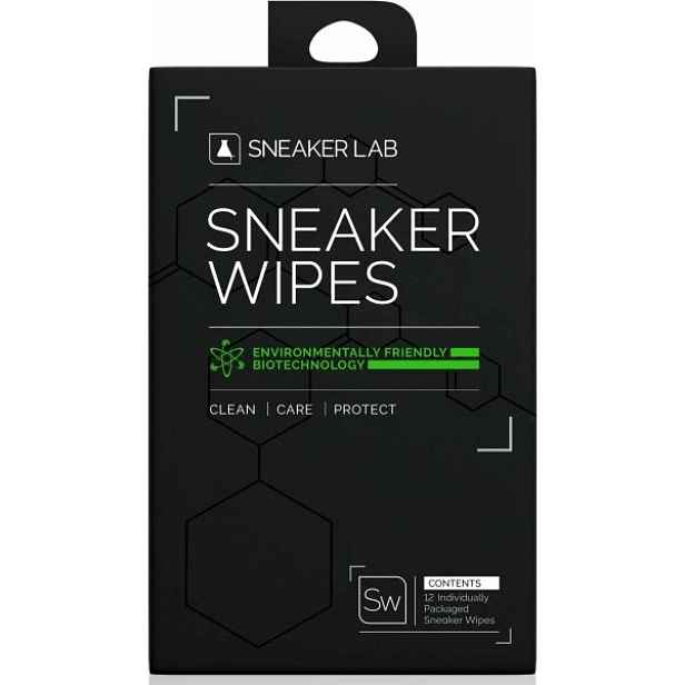 SNEAKER LAB SNEAKER WIPES 12 PACK Čistící ubrousky na boty, transparentní